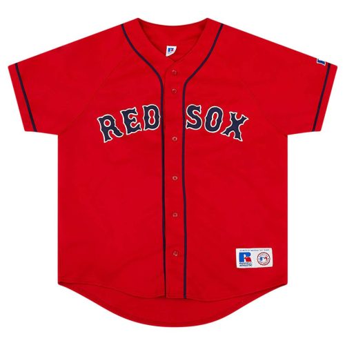 2003-04 BOSTON RED SOX RUSSELL ATHLETIC JERSEY (ALTERNATE) M