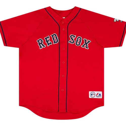 2004 BOSTON RED SOX MAJESTIC JERSEY (ALTERNATE) XL