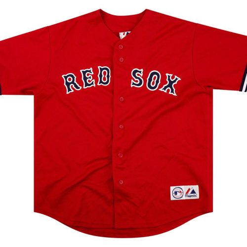 2004-07 BOSTON RED SOX SCHILLING #38 MAJESTIC JERSEY XL