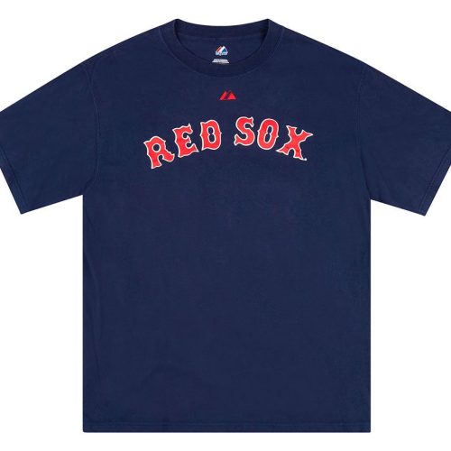 2008 BOSTON RED SOX BUCHHOLZ #61 MAJESTIC TEE L
