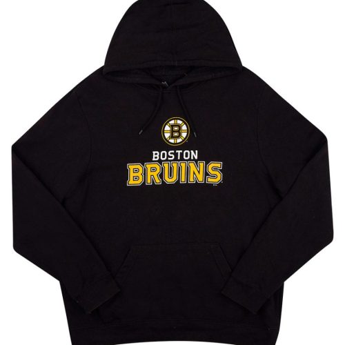 2018 BOSTON BRUINS MAJESTIC HOODED SWEAT TOP L