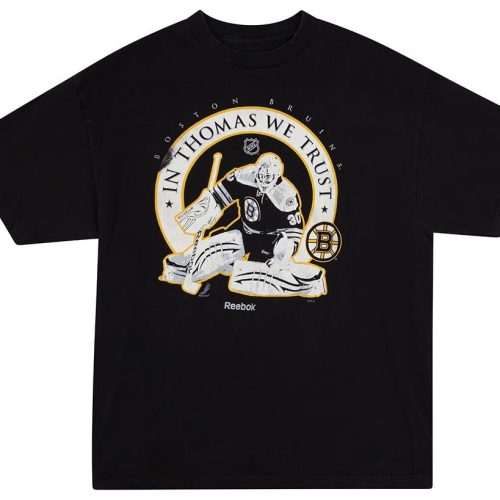 2008-12 BOSTON BRUINS THOMAS REEBOK GRAPHIC TEE XL