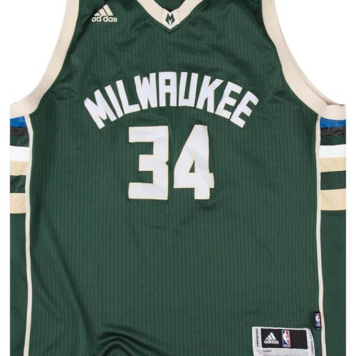 2015-17 MILWAUKEE BUCKS ANTETOKOUNMPO #34 ADIDAS SWINGMAN JERSEY (AWAY) Y