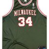 2002-03 MILWAUKEE BUCKS ALLEN #34 REEBOK HARDWOOD CLASSICS JERSEY (AWAY) L 4 BUCACC01Front