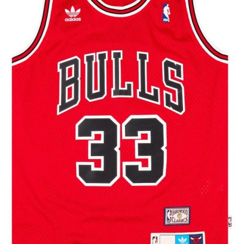 1995-96 CHICAGO BULLS PIPPEN #33 ADIDAS HARDWOOD CLASSICS JERSEY (AWAY) S