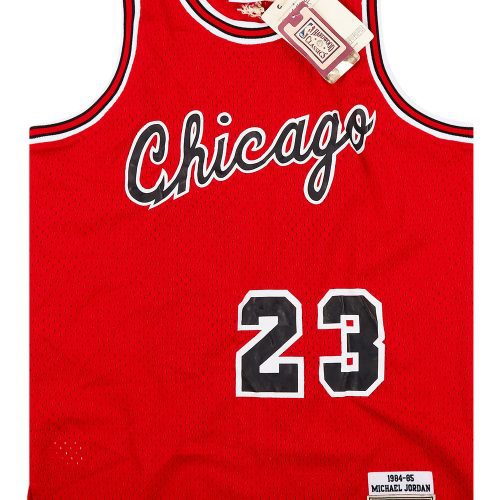 1984-85 CHICAGO BULLS JORDAN #23 MITCHELL & NESS JERSEY (AWAY) M - W/TAGS