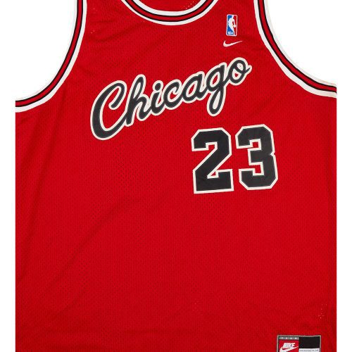 1984 CHICAGO BULLS JORDAN #23 NIKE FLIGHT 8403 SWINGMAN JERSEY (AWAY) XXL
