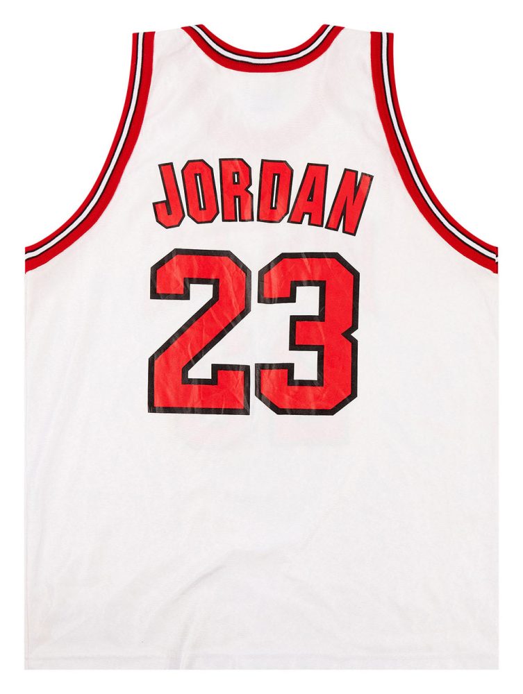 1996-98 CHICAGO BULLS JORDAN #23 CHAMPION JERSEY (HOME) XL 2 BULH9601Back