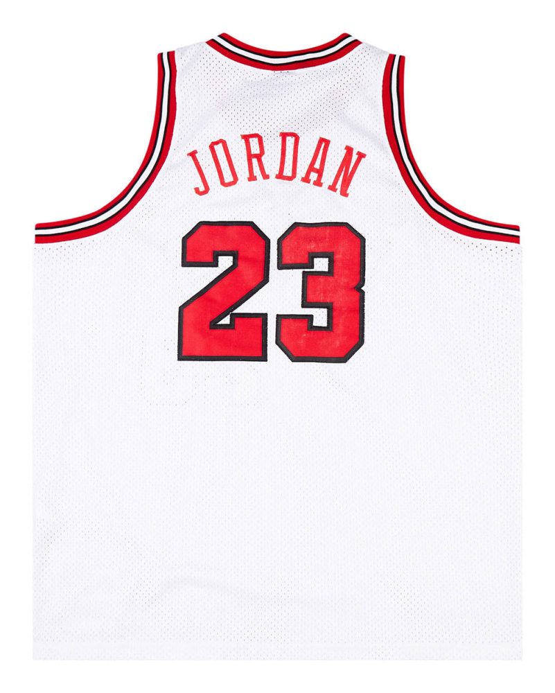1984 CHICAGO BULLS JORDAN #23 NIKE FLIGHT 8403 SWINGMAN JERSEY (HOME) XXL 2 BULHCC06Back