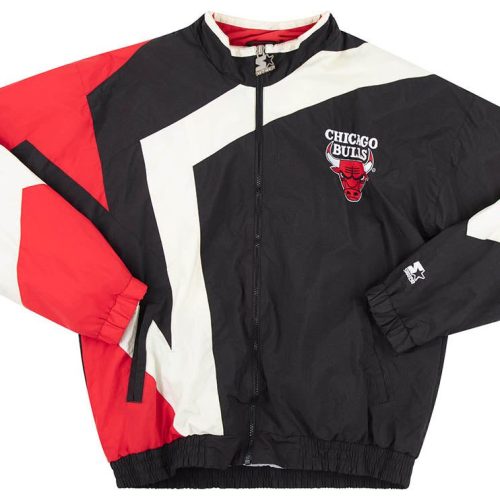 1990's CHICAGO BULLS STARTER WINDBREAKER JACKET M