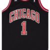 2010-14 CHICAGO BULLS ROSE #1 ADIDAS SWINGMAN JERSEY (ALTERNATE) L 4 BULT1013Front
