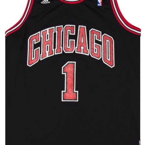 2010-14 CHICAGO BULLS ROSE #1 ADIDAS SWINGMAN JERSEY (ALTERNATE) L