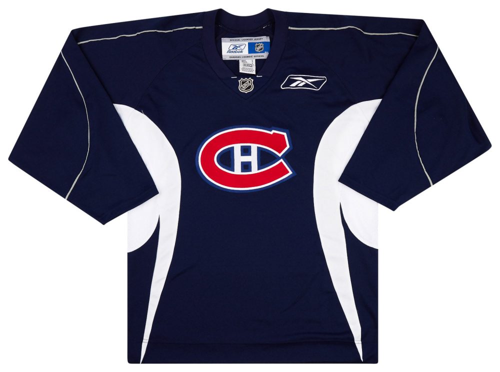 2007-11 MONTREAL CANADIENS REEBOK TRAINING JERSEY M 1 CANTR0702Front