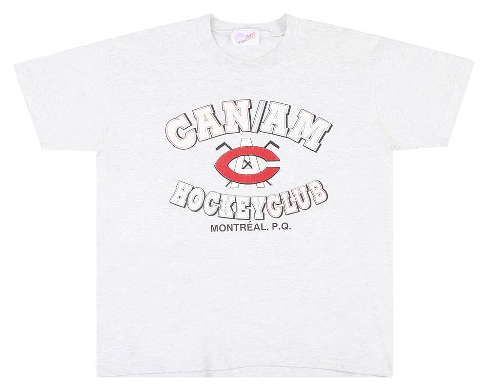 2000's CAN/AM HOCKEY CLUB TEE XL 1 CANTS0001Front