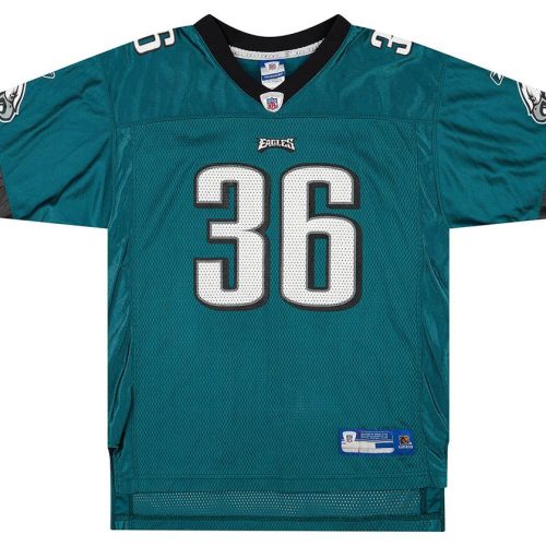 2005-06 PHILADELPHIA EAGLES WESTBROOK #36 REEBOK ON FIELD JERSEY (HOME) Y