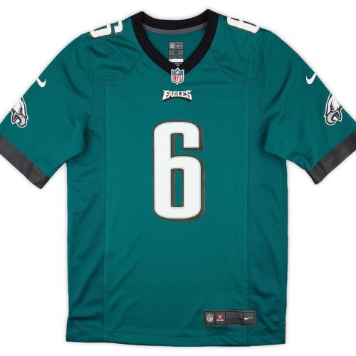 2021-23 PHILADELPHIA EAGLES SMITH #6 NIKE GAME JERSEY (HOME) S - W/TAGS