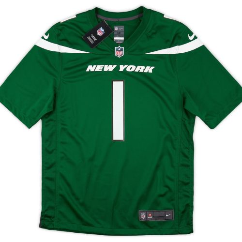 2022-23 NEW YORK JETS GARDNER #1 NIKE GAME JERSEY (HOME) M - W/TAGS