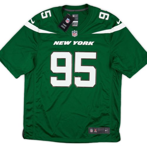 2019-23 NEW YORK JETS WILLIAMS #95 NIKE GAME JERSEY (HOME) L - W/TAGS