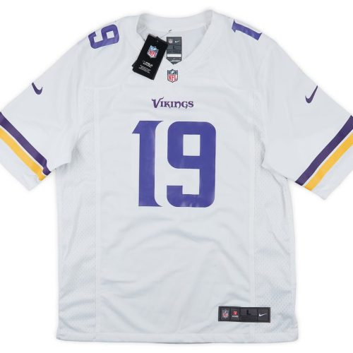 2018-23 MINNESOTA VIKINGS THIELEN #19 NIKE GAME JERSEY (AWAY) L - W/TAGS