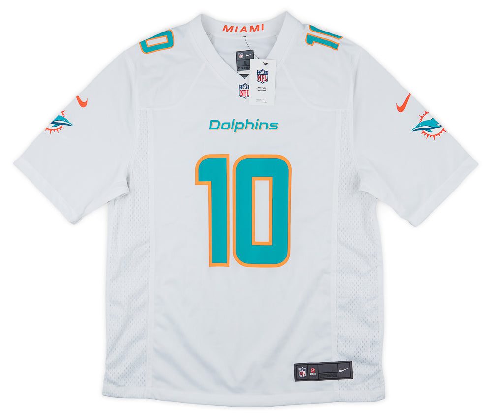2022-23 MIAMI DOLPHINS HILL #10 NIKE GAME JERSEY (AWAY) S - W/TAGS 1 CAS 13 07 OLB 146 f7cc40d1 c7e9 4f5f bd94 30c776793f98