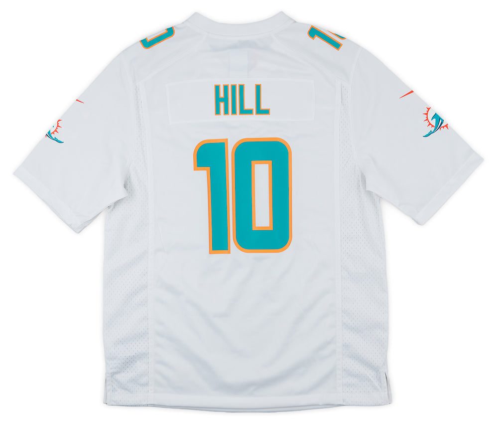 2022-23 MIAMI DOLPHINS HILL #10 NIKE GAME JERSEY (AWAY) S - W/TAGS 2 CAS 13 07 OLB 147 029edf6d 1085 4761 9445 9aa1538f0bd6