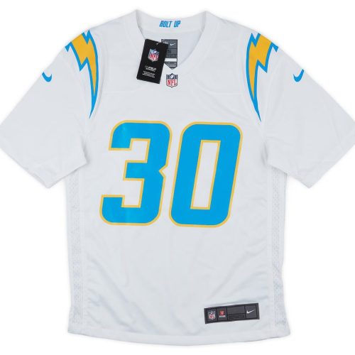 2020-23 LA CHARGERS EKELER #30 NIKE GAME JERSEY (AWAY) S - W/TAGS