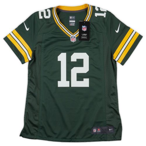 2012-22 GREEN BAY PACKERS RODGERS #12 NIKE GAME JERSEY (HOME) WOMENS (M) - W/TAGS