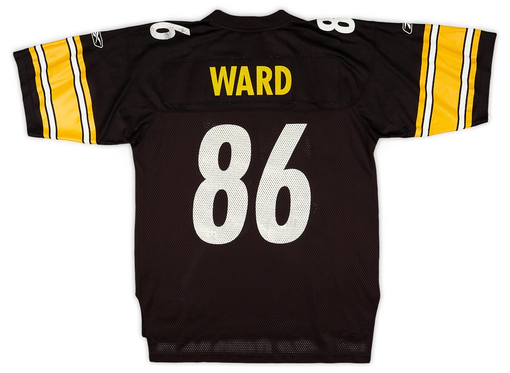 2011 PITTSBURGH STEELERS WARD #86 REEBOK ON FIELD JERSEY (HOME) M 2 CAS 13 07 OLB 2