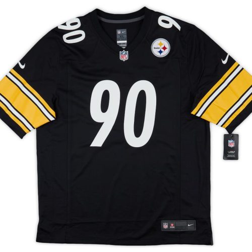 2018-23 PITTSBURGH STEELERS WATT #90 NIKE GAME JERSEY (HOME) XL - W/TAGS