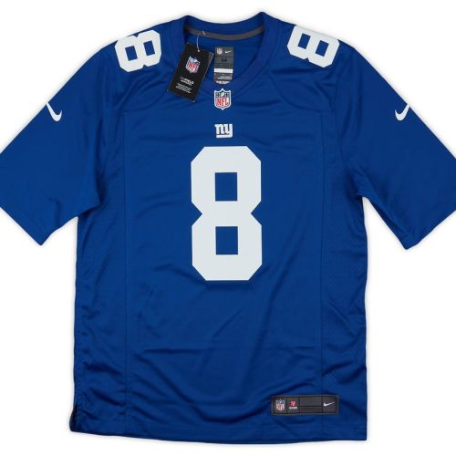2019-23 NEW YORK GIANTS JONES #8 NIKE GAME JERSEY (HOME) M - W/TAGS