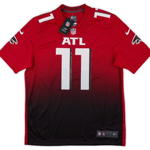 2020 ATLANTA FALCONS JONES #11 NIKE GAME JERSEY (ALTERNATE) L - W/TAGS