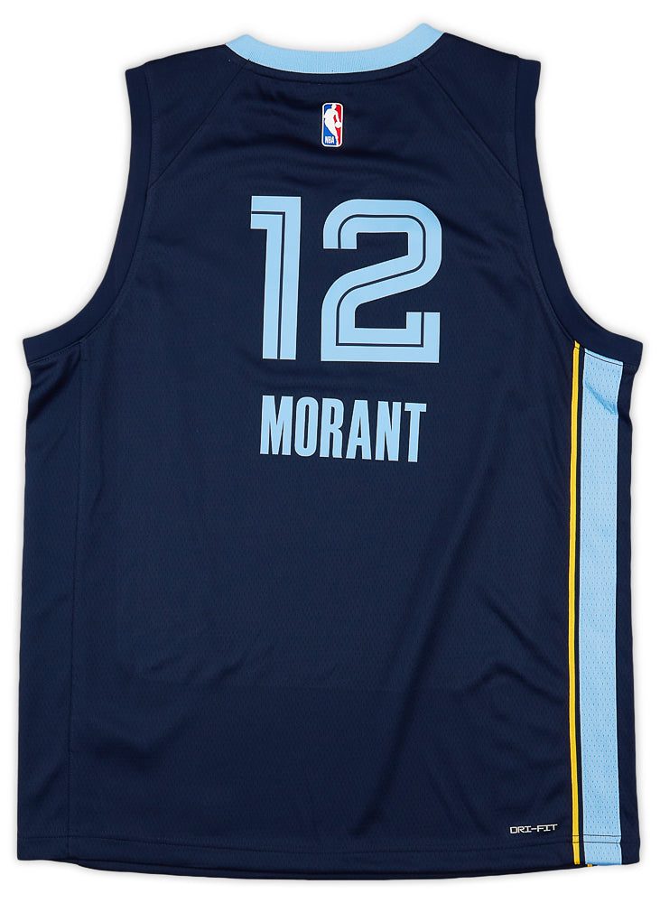2019-23 MEMPHIS GRIZZLIES MORANT #12 NIKE SWINGMAN JERSEY (AWAY) Y - W/TAGS 2 CAS 13 07 OLB 30 bb962c27 fdab 498e bb04 197291bc6c60