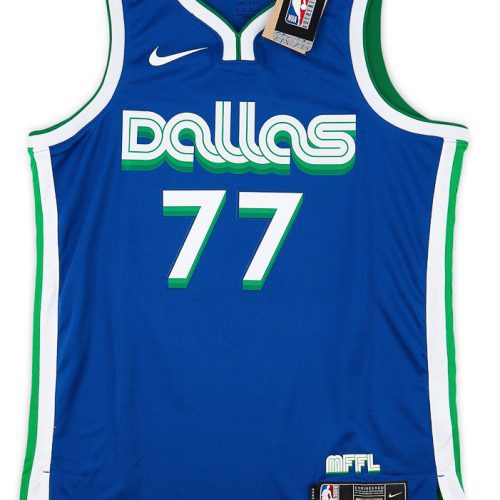 2022-23 DALLAS MAVERICKS DONCIC #77 NIKE SWINGMAN JERSEY (ALTERNATE) M - W/TAGS
