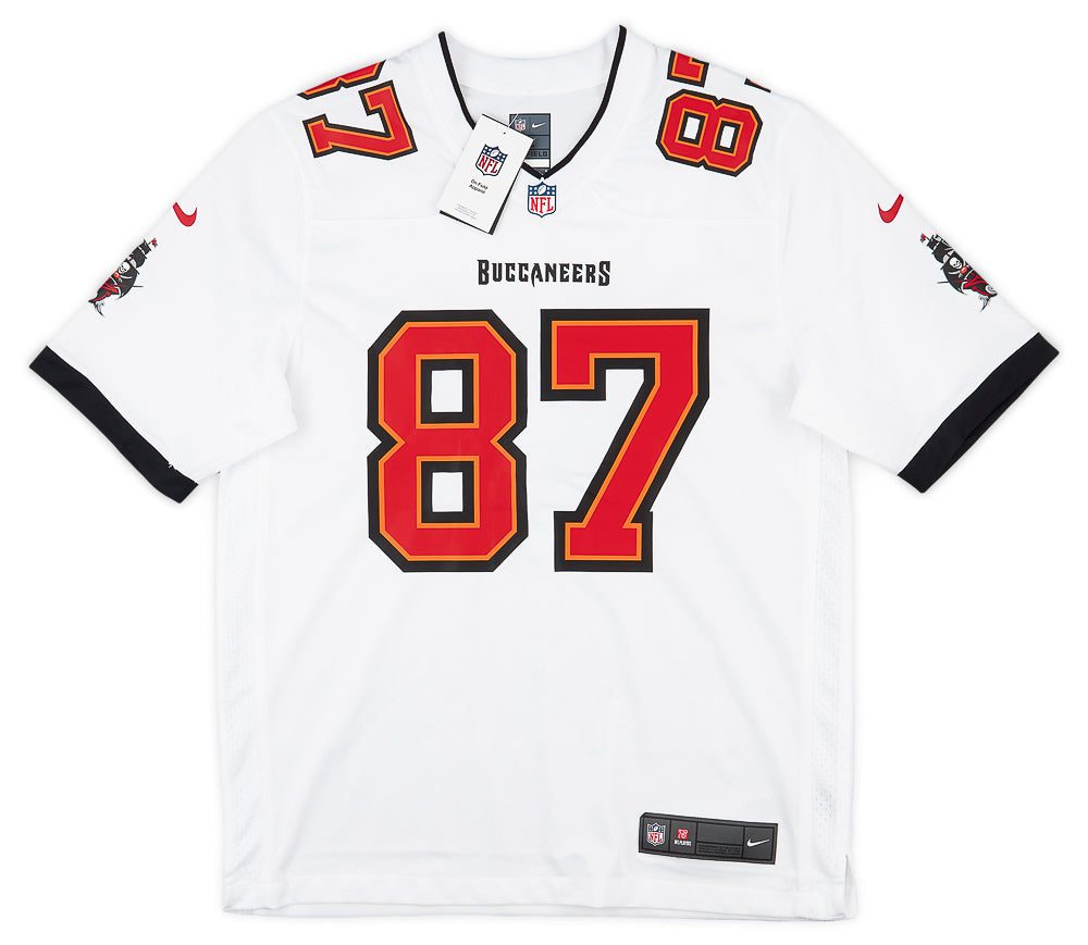 2020-21 TAMPA BAY BUCCANEERS GRONKOWSKI #87 NIKE GAME JERSEY (AWAY) XL - W/TAGS 1 CAS 13 07 OLB 65 e3abb77a 20cd 4341 99ff c78b1f117a60