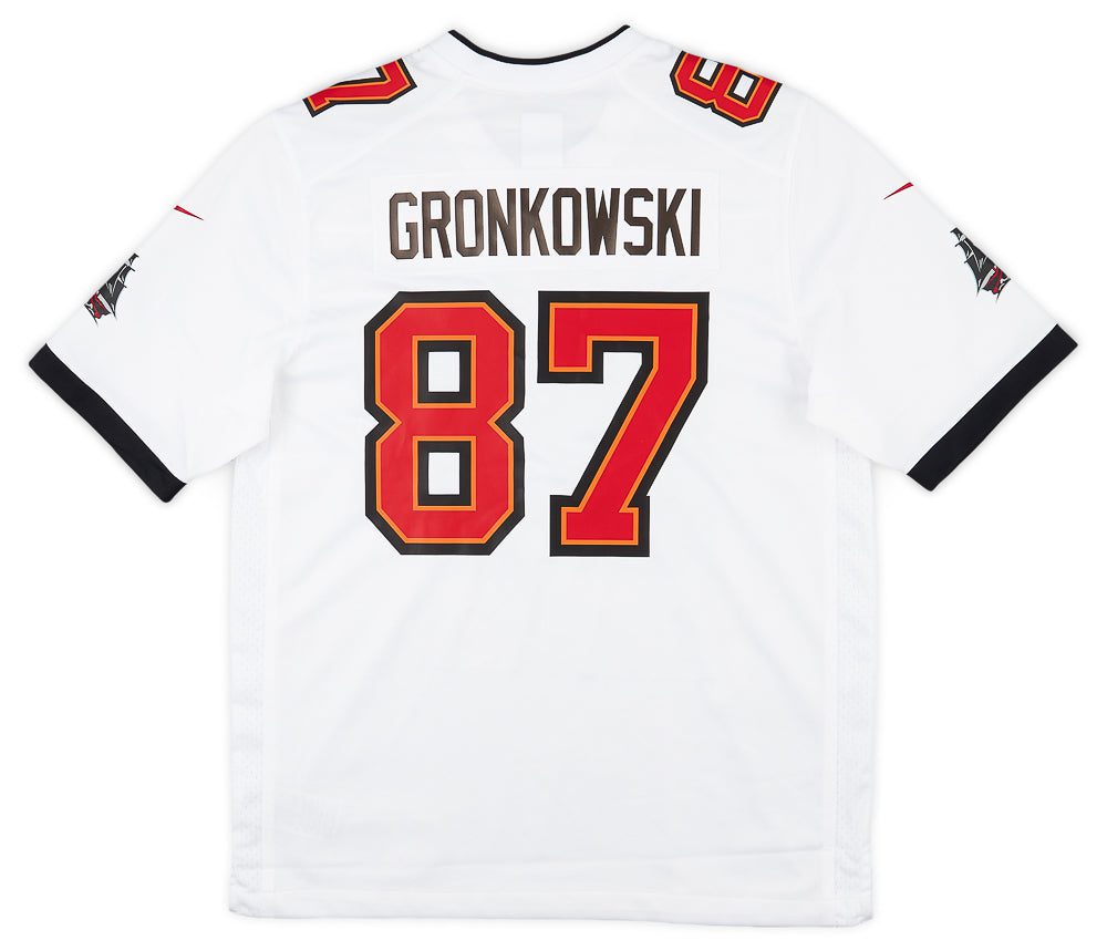 2020-21 TAMPA BAY BUCCANEERS GRONKOWSKI #87 NIKE GAME JERSEY (AWAY) XL - W/TAGS 2 CAS 13 07 OLB 66 6105487e 6c4e 4b1f a83d cd2159a7bf26