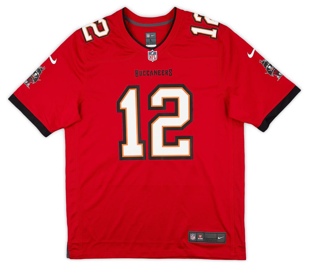 2020-22 TAMPA BAY BUCCANEERS BRADY #12 NIKE GAME JERSEY (HOME) XXL - W/TAGS 1 CAS 13 07 OLB 67 37e3a135 74f0 4a9c 9705 9b1e14330e13