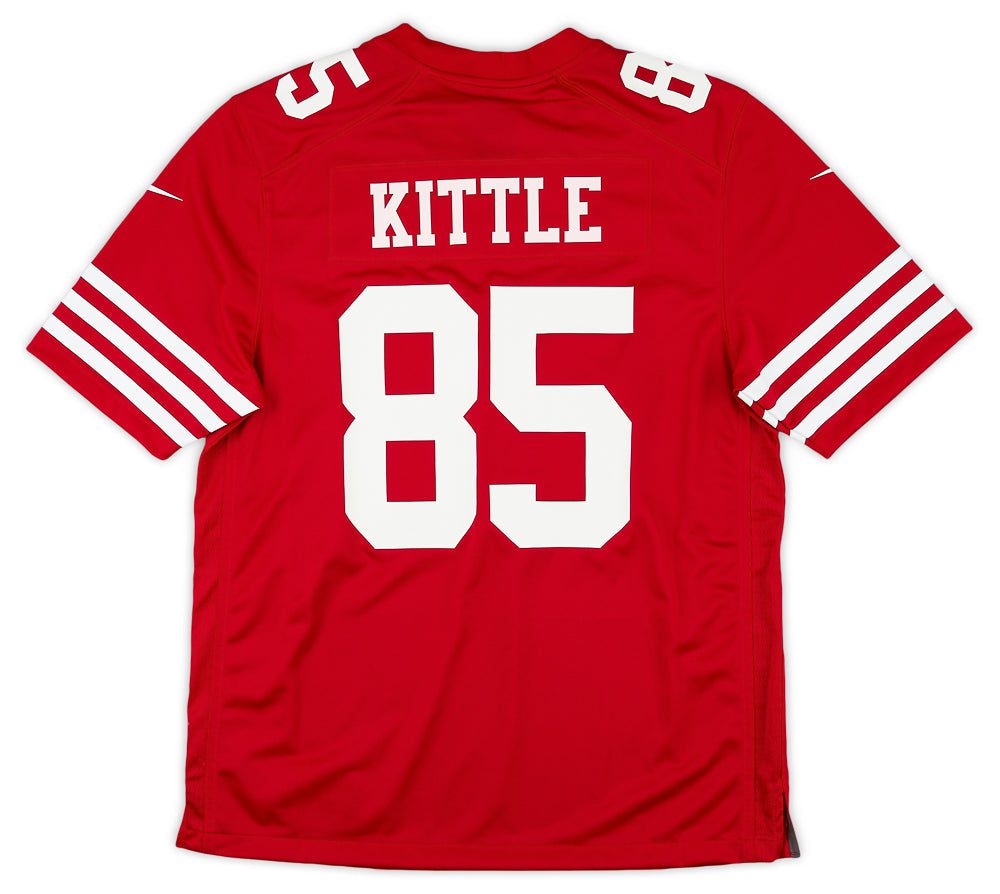 2022-23 SAN FRANCISCO 49ERS KITTLE #85 NIKE GAME JERSEY (HOME) XL - W/TAGS 2 CAS 13 07 OLB 85 dfa60546 6f5f 4ae9 8d80 2f7c2f5a3542