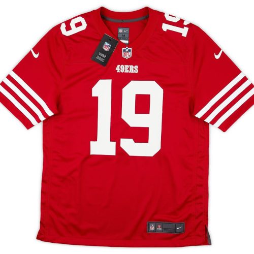 2022-23 SAN FRANCISCO 49ERS SAMUEL #19 NIKE GAME JERSEY (HOME) M - W/TAGS