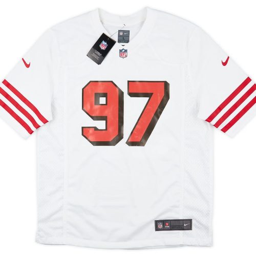 2019-23 SAN FRANCISCO 49ERS BOSA #97 NIKE GAME JERSEY (AWAY) XL - W/TAGS