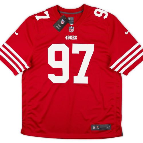 2021-23 SAN FRANCISCO 49ERS BOSA #97 NIKE GAME JERSEY (HOME) S - W/TAGS