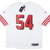 2018-23 SAN FRANCISCO 49ERS WARNER #54 NIKE GAME JERSEY (AWAY) XXL - W/TAGS 5 CAS 13 07 OLB 92