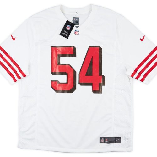 2018-23 SAN FRANCISCO 49ERS WARNER #54 NIKE GAME JERSEY (AWAY) XXL - W/TAGS