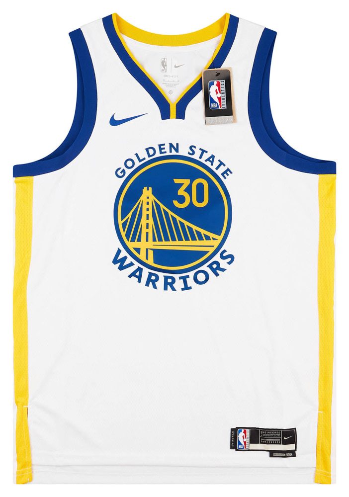 2017-23 GOLDEN STATE WARRIORS CURRY #30 NIKE SWINGMAN JERSEY (HOME) XL - W/TAGS 1 CAS 37 9e27c226 2d20 473b a58f 09ed02d54b89