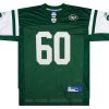 2006 NEW YORK JETS FERGUSON #60 REEBOK ON FIELD JERSEY (HOME) L 5 CAS07 06OLB188