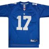 2007 NEW YORK GIANTS BURRESS #17 REEBOK ON FIELD JERSEY (HOME) L 4 CAS07 06OLB218