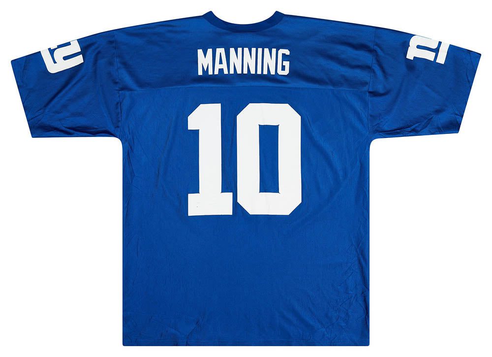 2004 NEW YORK GIANTS MANNING #10 NFL REPLICA JERSEY (HOME) XL 2 CAS07 06OLB221