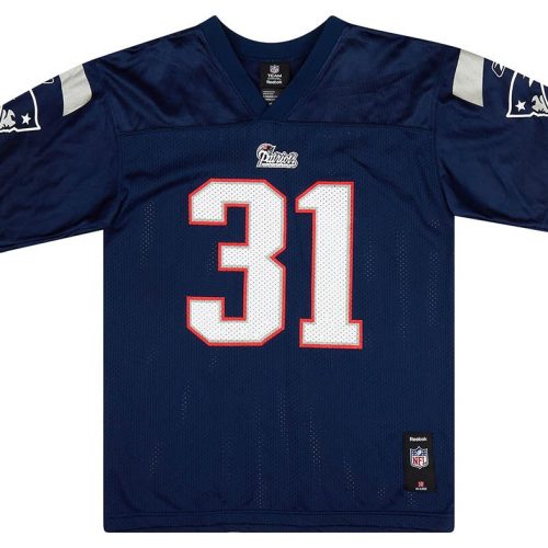 2008-10 NEW ENGLAND PATRIOTS MERIWEATHER #31 REEBOK REPLICA JERSEY (HOME) Y