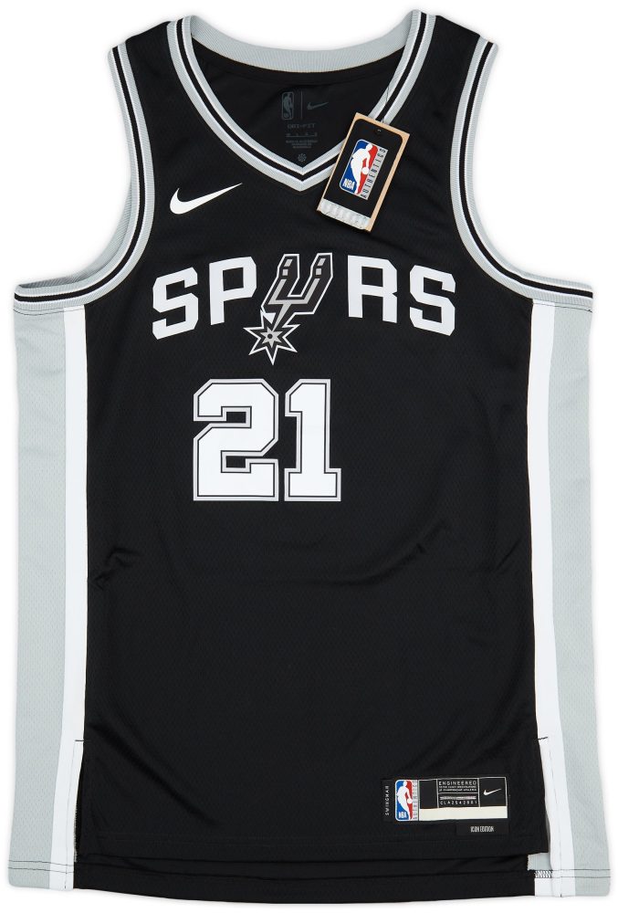 2022 SAN ANTONIO SPURS DUNCAN #21 NIKE SWINGMAN JERSEY (AWAY) L - W/TAGS 1 CAS10 08 23 3