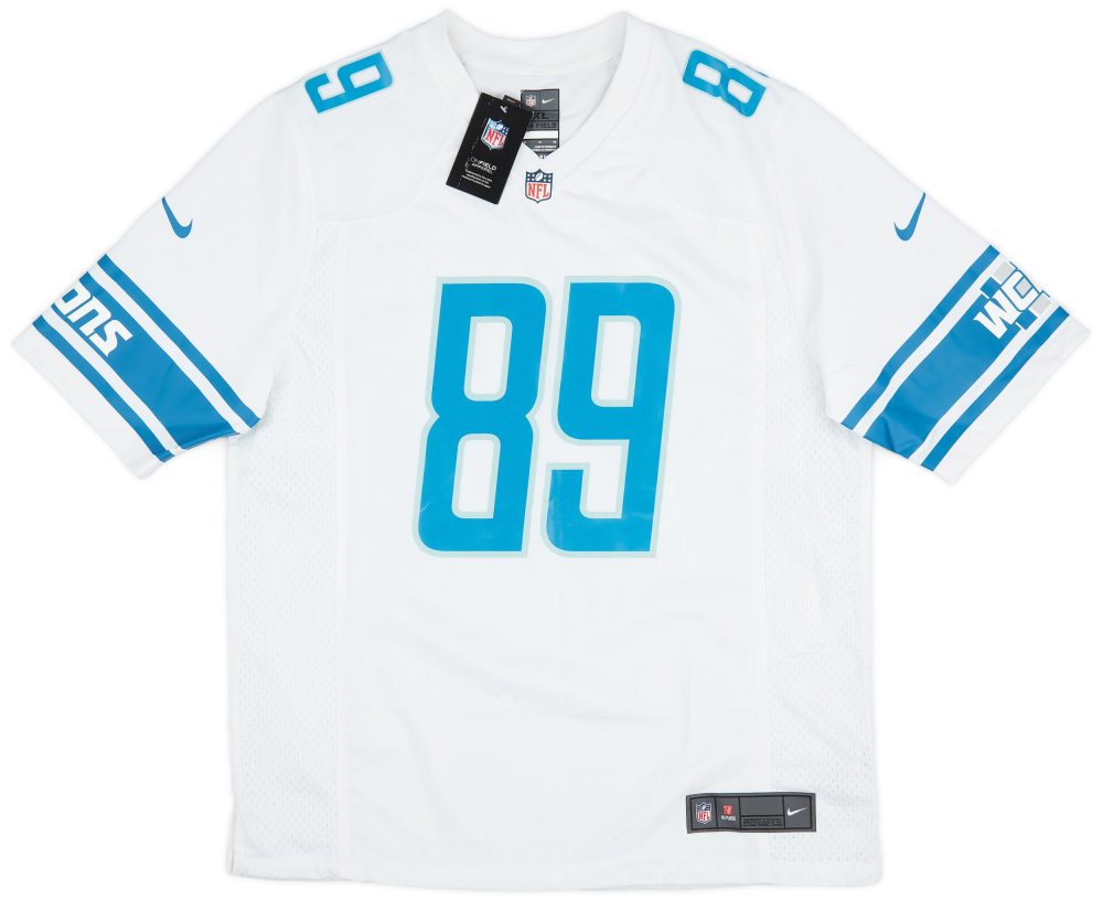2021-23 DETROIT LIONS CAMPBELL #89 NIKE GAME JERSEY (AWAY) XL - W/TAGS 1 CAS10 08 23 7