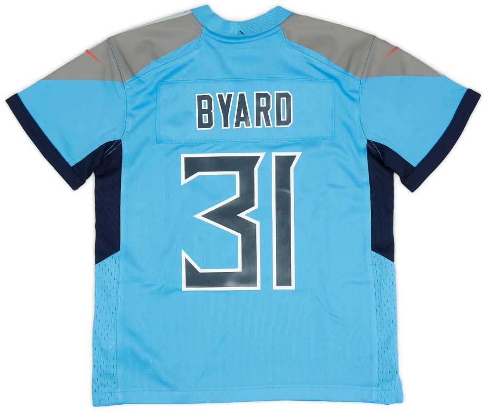 2018-23 TENNESSEE TITANS BYARD #31 NIKE GAME JERSEY (ALTERNATE) Y - W/TAGS 2 CASJackets 31 08 23 2